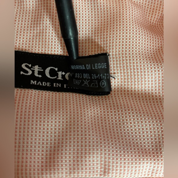 St. Croix- Italy- Fine Motif LongSleeve Shirt- XL - Picture 12 of 13
